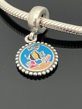 Original Pandora Florida Exclusive Key West Buoy Dangle Charm/Pandora Hawaii